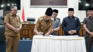 Disepakati, APBD Perubahan Solok Selatan 2025 Turun 8,19 Persen