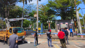 Jelang Peringatan Gempa 30 September, Tugu Gempa Padang Dibersihkan dan Diperindah