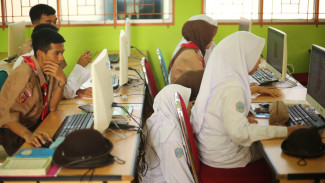 Foto : Ekosistem Digital Diruang Sekolah