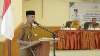 Pemkab Solok Selatan Gencarkan Gerakan Genting, Ajak Swasta Jadi Orang Tua Asuh Balita Stunting
