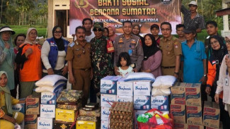 Alumni Akpol 2007 Salurkan Bantuan untuk Warga Terdampak di Padang