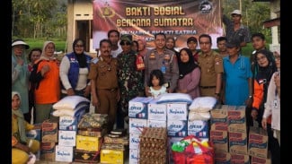 AKPOL 2007 Peduli: Bantu Korban Banjir di Kota Padang, Jamin Bantuan Tepat Sasaran