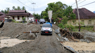 Jembatan Darurat Jorong Bancah–Sungai Batang Kembali Bisa Dilalui Kendaraan