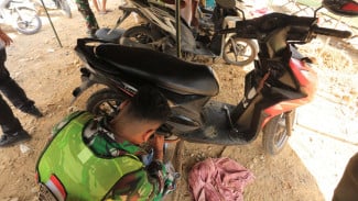 Paldam XX/TIB Service Gratis Motor Warga dan Sarana Ibadah di Agam
