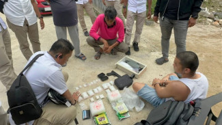 BNNP Sumbar Gagalkan Peredaran 2,8 Kg Sabu di Padang, Satu Pelaku Diringkus