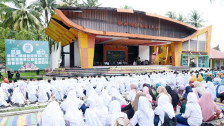 Ramadhan Literacy Festival 2026: Pantai Gandoriah Jadi Saksi Semangat Literasi Pelajar Pariaman