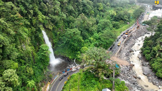 Kabar Gembira! Kementerian PU Pastikan Jalur Utama Sumbar, Lembah Anai Siap Dibuka 24 Jam