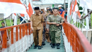 Jembatan Gantung Baru di Pauh Duo Resmi Beroperasi, Hubungkan Dua Nagari yang Sempat Terpisah Jarak