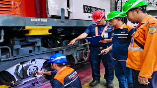 Jamin Keselamatan Perjalanan, KAI Divre II Sumbar Gelar Rampcheck Serentak