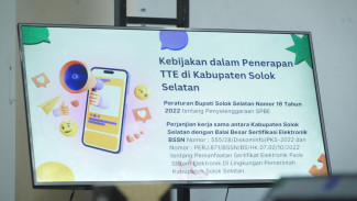Akselerasi SPBE: Seluruh Kepala Sekolah SD dan SMP di Solok Selatan Kini Resmi Gunakan Tanda Tangan Elektronik