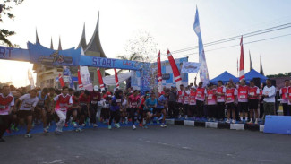 Ribuan Pelari Ramaikan Bhayangkara Run 2026 Padang Panjang