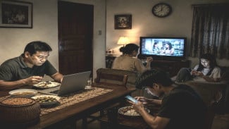 Barundiang Sasudah Makan, Tradisi Orang Minang yang Mulai pudar dari Ruang Keluarga
