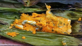 Resep Palai Bada Khas Minangkabau, Pepes Ikan Teri yang Gurih dan Pedas