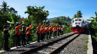 Libur HUT ke-81 RI: KAI Divre II Sumbar Layani 27.432 Pelanggan