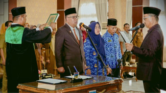 Syamsurizaldi Kembali Dilantik Jadi Sekda Solok Selatan
