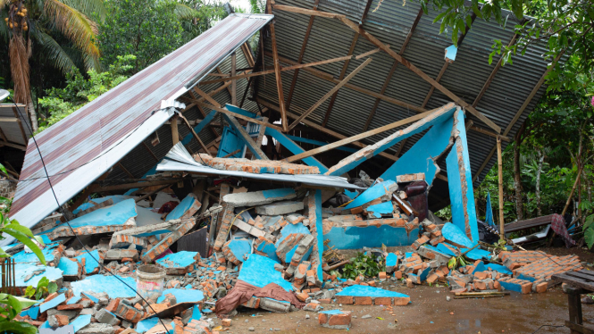 Dampak Kerusakan akibat Gempa Bumi  Pasaman Barat Magnitudo 6.2.