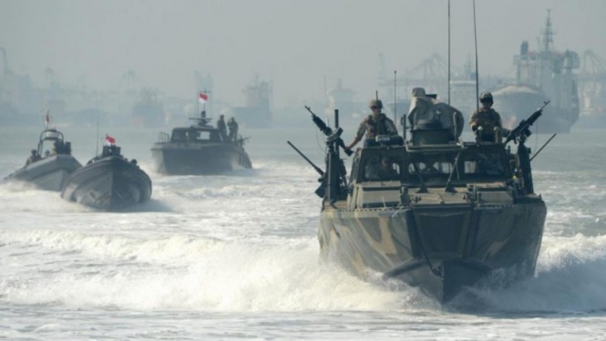 Pasukan TNI Angkatan Laut.  Foto/Filipinotimes.net