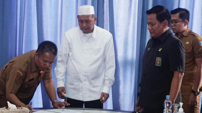 MoU Pengadilan Negeri Pasbar dengan OPD. Foto/Humas