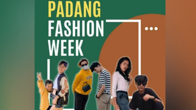Poster Padang Fashion Week. FOTO/FB Dedi Umbara