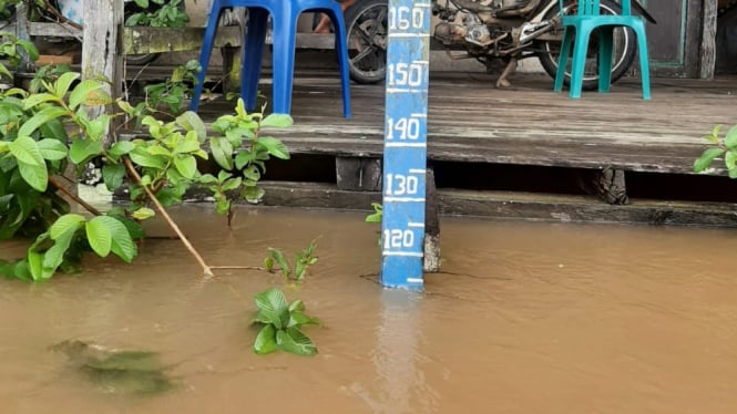 Banjir terjang Kabupaten Bengkayang Kalimantan Barat