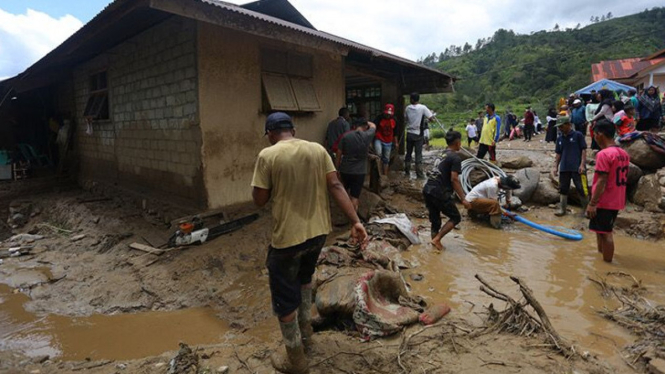 Banjir terjang Kabupaten Solok