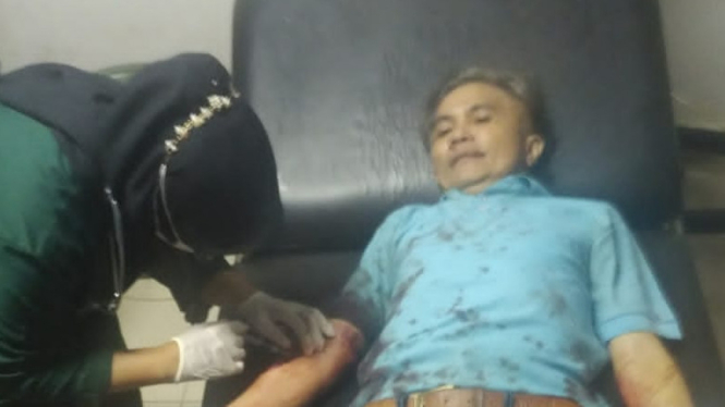 Korban penganiayaan di Rumah Sakit Syarif Al Qadrie Pontianak