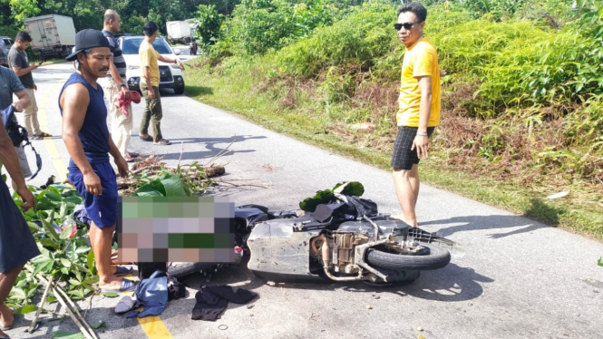 Kecelakaan Lalulintas di Jalan Trans Kalimantan Kubu Raya