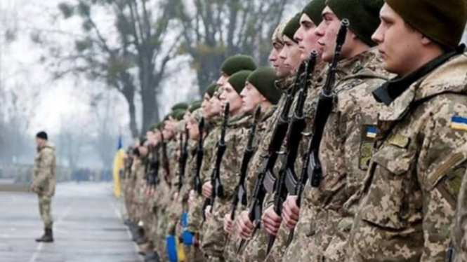 Pasukan cadangan Angkatan Bersenjata Ukraina (AFU)