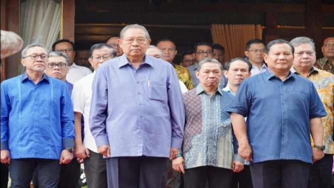 SBY dan AHY Temui Prabowo