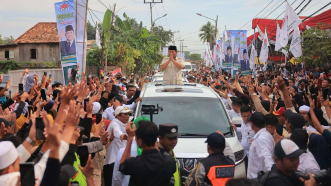 Prabowo Kunjungi Palembang