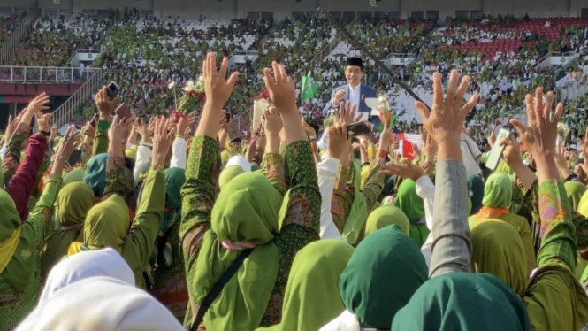 Presiden Jokowi Di Acara Harlah Muslimat NU
