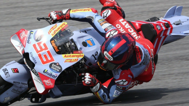 Pembalap Gresini Ducati, Marc Marquez