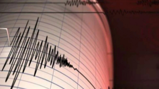 Ilustrasi - Seismograf mencatat getaran gempa