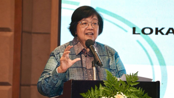 Menteri LHK Siti Nurbaya