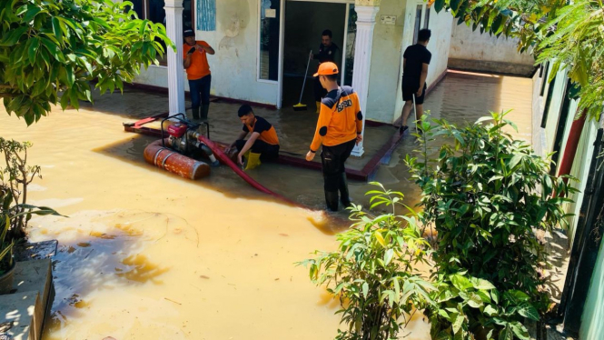 Dampak Banjir Kota Bandar Lampung