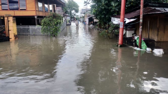 Banjir di Sidenreng Rappang