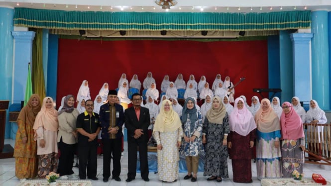 Kunjungan BRIN di Diniyyah Puteri