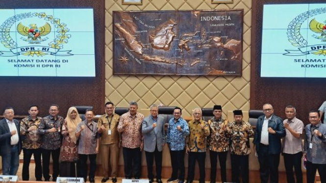 Bupati Andri Warman hadir dalam Rapat Finalisasi RUU di DPR RI