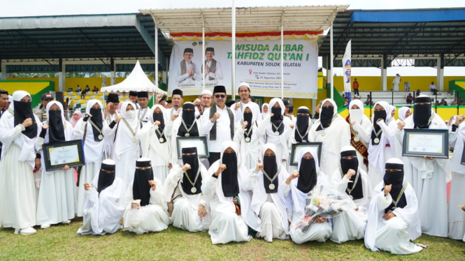 Ribuan penghafal Qur'an di Solok Selatan diwisuda