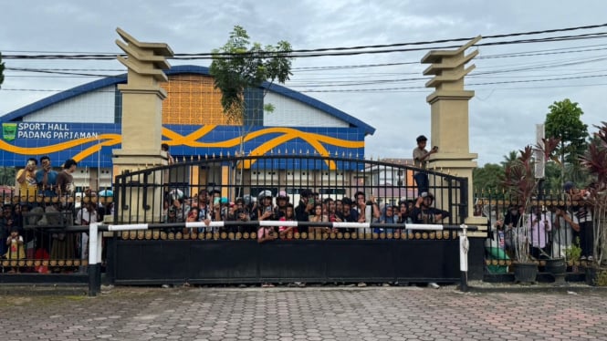 Suasana di Mapolres Padang Pariaman