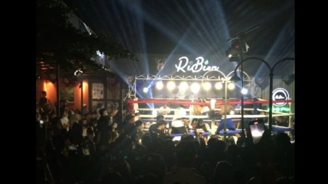 Suasana Ribian Boxing Club Volume 2 di Payakumbuh