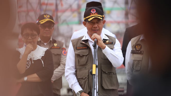 Kepala BNPB, Letjen TNI Suharyanto