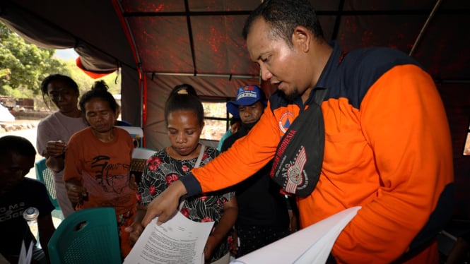 Sosialisasi relokasi warga terdampak erupsi gunung Lewotobi Laki-laki