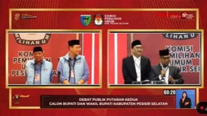 Debat Publik Putaran Kedua Pilkada Pessel