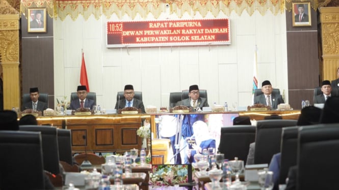 Sidang Paripurna Solok Selatan