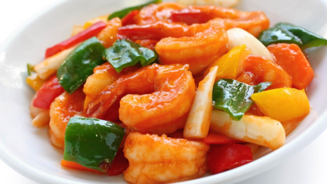 Udang Asam Manis