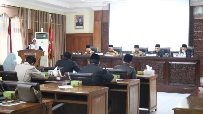 Pemko dan DPRD Bukittinggi gelar rapat paripurna