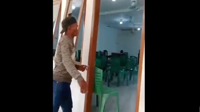Pengrusakan tempat aktivitas ibadah Umat Kristiani di Padang