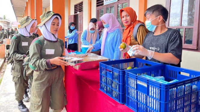 Program MBG di Dharmasraya