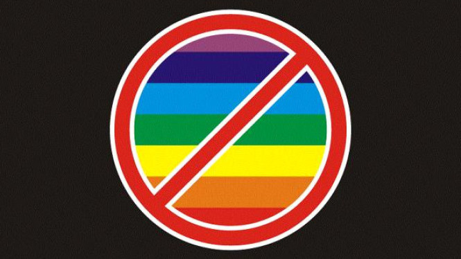 Ilustrasi bendera LGBT